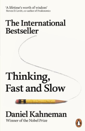 Thinking, Fast and Slow book cover
